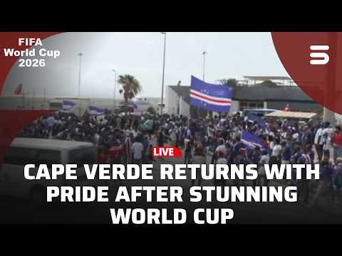 Live | Cape Verde Team Returns Home After Historic World Cup Journey | ZO1U