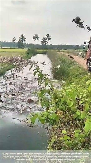 Herding the Flock: Releasing Farm-Raised Ducks Into Open River Waters