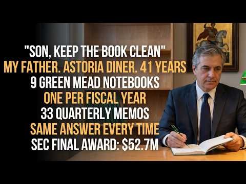 9 Notebooks On A Basement Shelf. 33 Quarterly Memos. The SEC Paid Me $52.7 Million