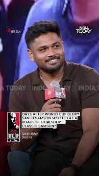 Sanju Samson was spotted at a local tea shop in Kerala after winning T20 World Cup | #shorts