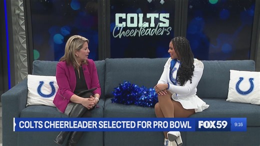 Colts cheerleader chosen for Pro Bowl
