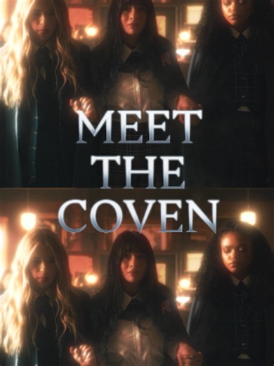 Coven Academy Trio: Now Streaming on Disney 🫶
