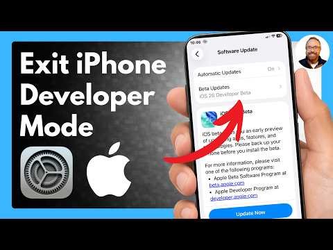 How to Exit Developer Mode on iPhone #iphone #iphonetips