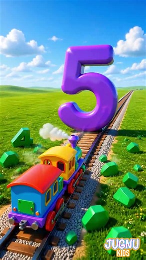 One Two Three | Learn Number 1 to 10 | Toddler songs & Nursery Rhymes | Jugnu kids #shorts