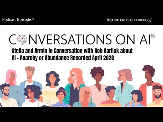Conversations on AI Podcast - Episode 7: AI - Anarchy or Abundance with Rob Garlick | Conversations on AI