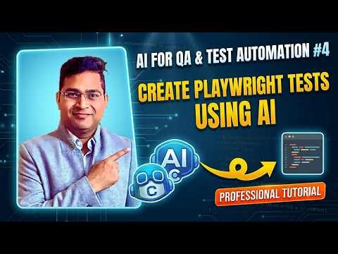 Create Playwright Tests Using AI | AI for QA & Test Automation #4