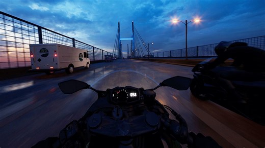 Weave through traffic with precision in Lanesplit, an arcade performance bike multiplayer racing game launching on January 28! 🏍️💨 | IGN