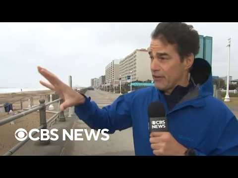 Latest news on nor'easter threatening the East Coast