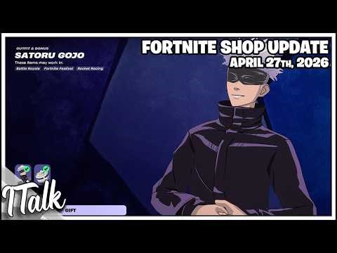 Fortnite Shop ANIME IS BACK AND SWEAT SKINS! [April 27th, 2026] (Fortnite Chapter 7)