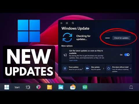 Big Windows 11 Updates - No More Forced Restarts, Pause and Skip Updates, Shutdown without Install