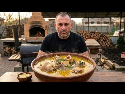 Poor man's food "Khash".
