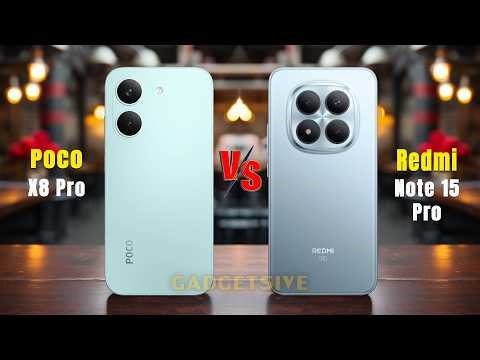 Poco X8 Pro Vs Redmi Note 15 Pro ⚡In depth comparison