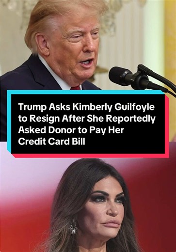 #KimberlyGuilfoyle has been asked to resign from her post as United States ambassador to Greece, White House Press Secretary #KatieZacharia said in her first press briefing on the job. Zacharia shared the news on Tuesday, Oct. 13, days after a bombshell Wall Street Journal report alleged that Guilfoyle had asked a #Trump donor to pay her $100,000 credit card bill. Tap the link for the full story.