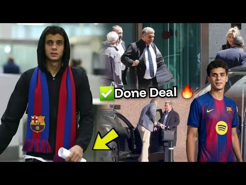 🟢DONE DEAL!! 🔥, Barcelona Hamza Abdel Karim transfer ✅️AGREED COMPLETE 