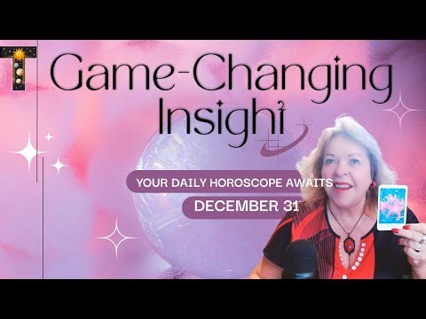 A NEW YEAR ABOUT TO BEGIN 🌅 WE ARE HANDED A NEW SCRIPT - DECEMBER 31 - #horoscope 🐦‍🔥 ALL SIGNS