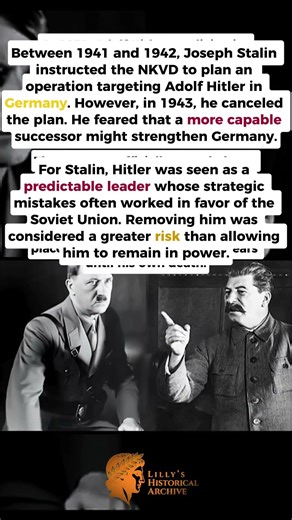 Why Stalin Canceled the Plan Against Hitler #historydocumentary