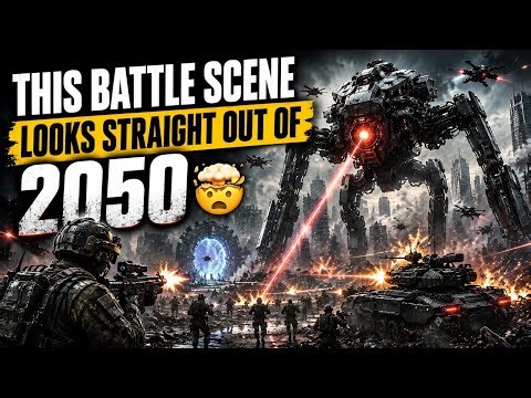 This Battle Scene Looks Straight Out of 2050 🤯 ||Alien Machines vs Human Soldiers 😱🔥#viral
