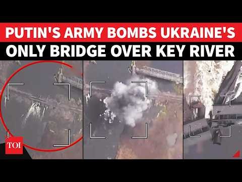 'RIVER ROUTE UNDER FIRE': Putin's Army Unleashes INTENSE Bombing As Trump Backs Away From Ukraine?