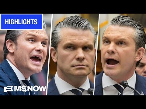 Reps GRILL Pete Hegseth on firings, gas prices and Iran war | MS NOW Highlights
