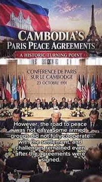 Cambodia’s Paris Peace Agreements: A Historic Turning Point 🇰🇭 #OnThisDay 23 តុលា