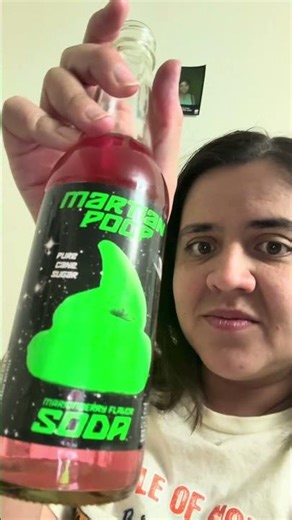 Martian Poop Soda Actually Tastes Good?? Honest Review 😂👽 #Shorts