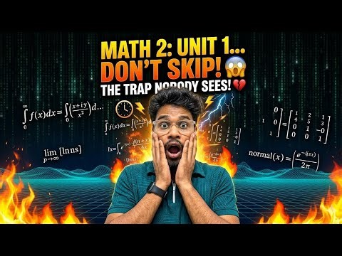CF & PI Test Cases 🔥 unit 1 | Engineering Maths 2 Lecture 1 | Differential Equations Made Easy