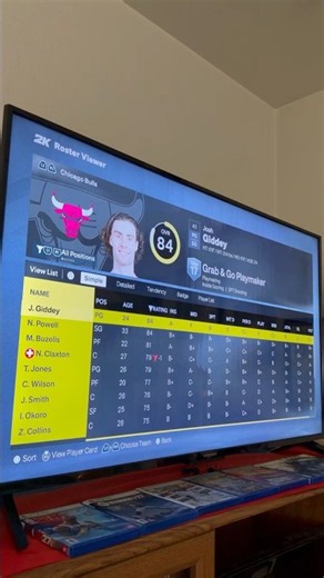 NBA 2K27 - Chicago Bulls Full Roster - All Players Ratings Positions Ages Colleges & Stats