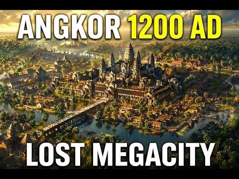 What Angkor Looked Like in 1200 AD | The Largest City on Earth
