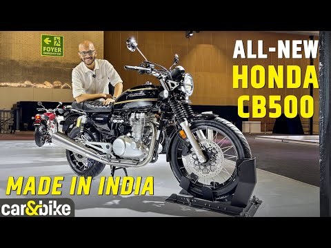 Made-in-India Honda CB500 First Look | Walkaround