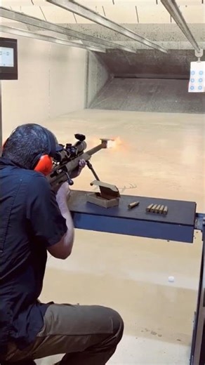 WOW! Shooting a 50 BMG first time!