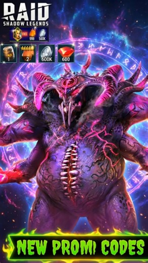 Raid Shadow Legends Promo Codes🔥2026