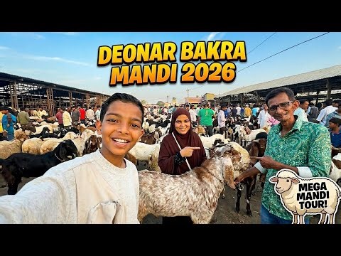 Deonar Bakra Mandi 2026! 🐐 | Asia's Largest Goat Market 🐑 | @sadimkhan03 