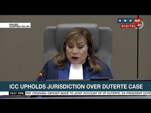 DUTERTE STAYS IN THE HAGUE: ICC rejects jurisdiction appeal | ANC
