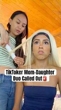 TikToker Mom-Daughter Duo Called Out #shorts #DejaClark #KatClark