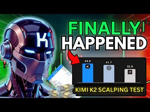 I Asked Kimi K2 For a Scalping Strategy... And It Went Crazy! (reupload)