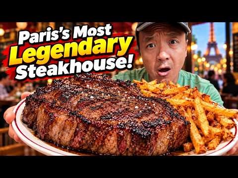 I NEVER Had STEAK Like This Before! INSIDE Paris’s Most LEGENDARY Steakhouse 🥩