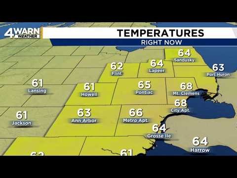 Metro Detroit weather forecast, Aug. 27-- 6:15 a.m. Update