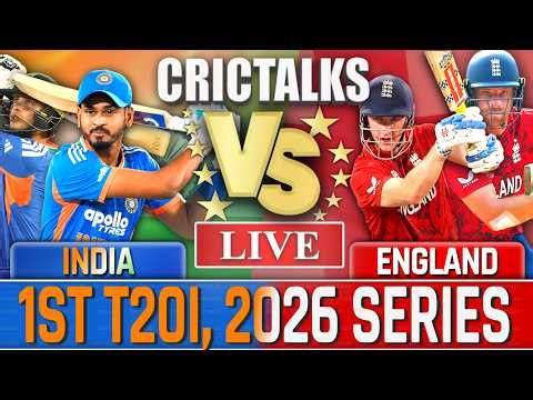Live: India vs England, 1st T20I, 2026 Series, Cricket Match Today Scores & Commentary, CricTalks