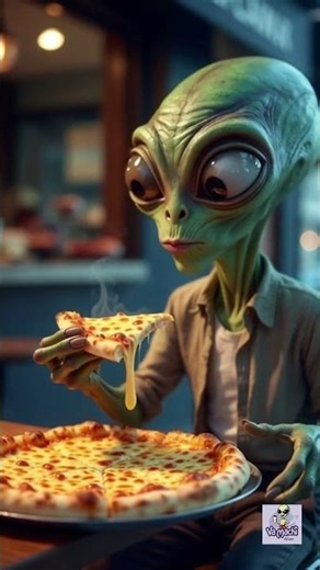 Alien Eating pizza 🍕 😋 #trending #viral #funny #shorts #comedy #tamilshorts #reaction