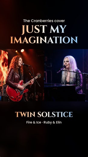 Just My Imagination (The Cranberries cover) – TWIN SOLSTICE #shorts