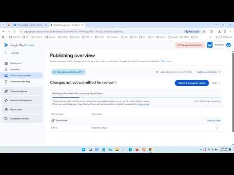 How to Update Android App in Google Play Console for Developer