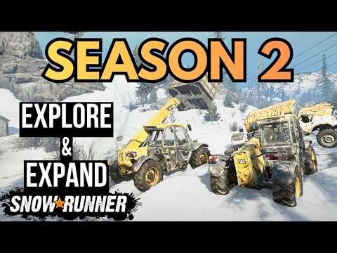 The Land of the Telehandler🍁 - Season 2 - SnowRunner
