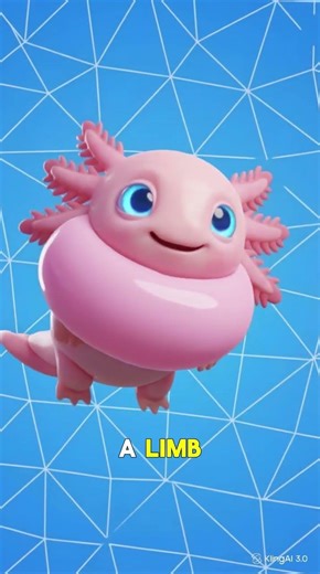 The Incredible Amphibian That Can Regrow Its Limbs! 🦎 #shorts