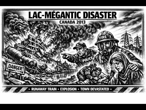 Lac‑Mégantic 2013 – The Train Explosion That Redefined Transport Safety
