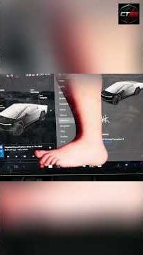 Unlock Monty Python Easter Eggs in Your Cybertruck! #shorts