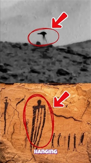 Is it possible that the Mars Jellyfish UFO is related to the cave painting UFO?