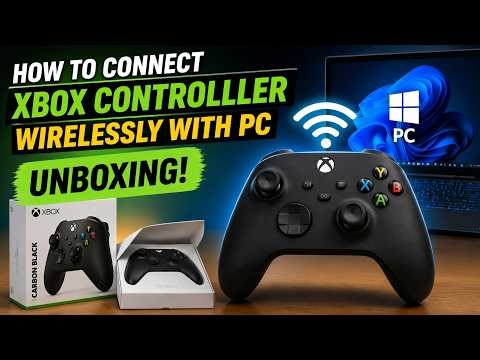 Xbox Controller ko kaise PC se connect karein - Unboxing