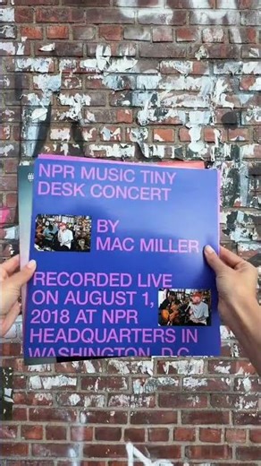 Mac Miller - NPR Music Tiny Desk Concert (LP - Blue Vinyl)