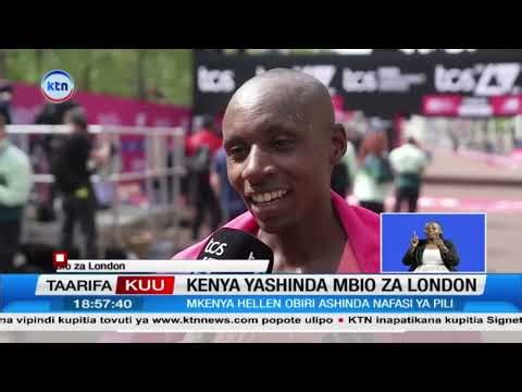 Sabastian Sawe aweka historia London Marathon kwa kuvunja rekodi ya dunia ya mbio ndefu
