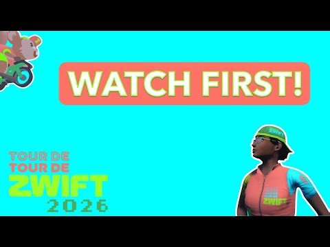 Tour de Zwift 2026: Watch This Before You Ride